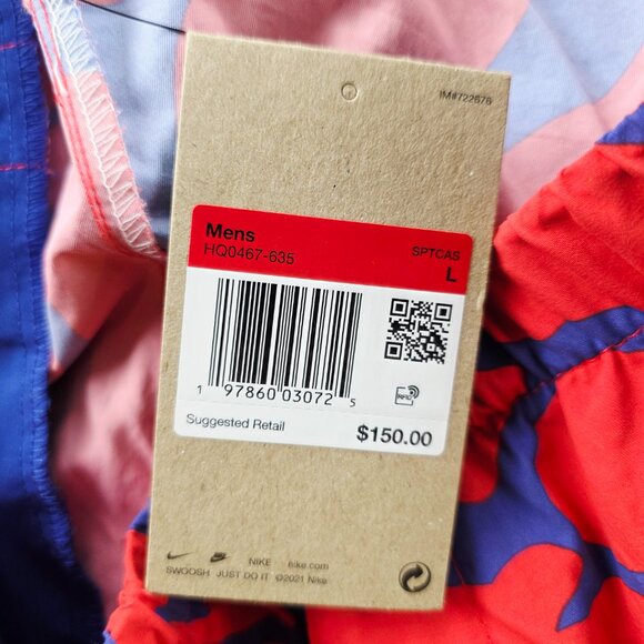 Nike Project F.R.O.G. Men's Size Large Parachute Pants HQ0467-635 NSW SB AIR - Picture 6 of 9